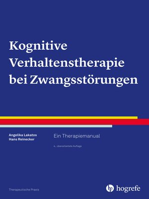 cover image of Kognitive Verhaltenstherapie bei Zwangsstörungen
